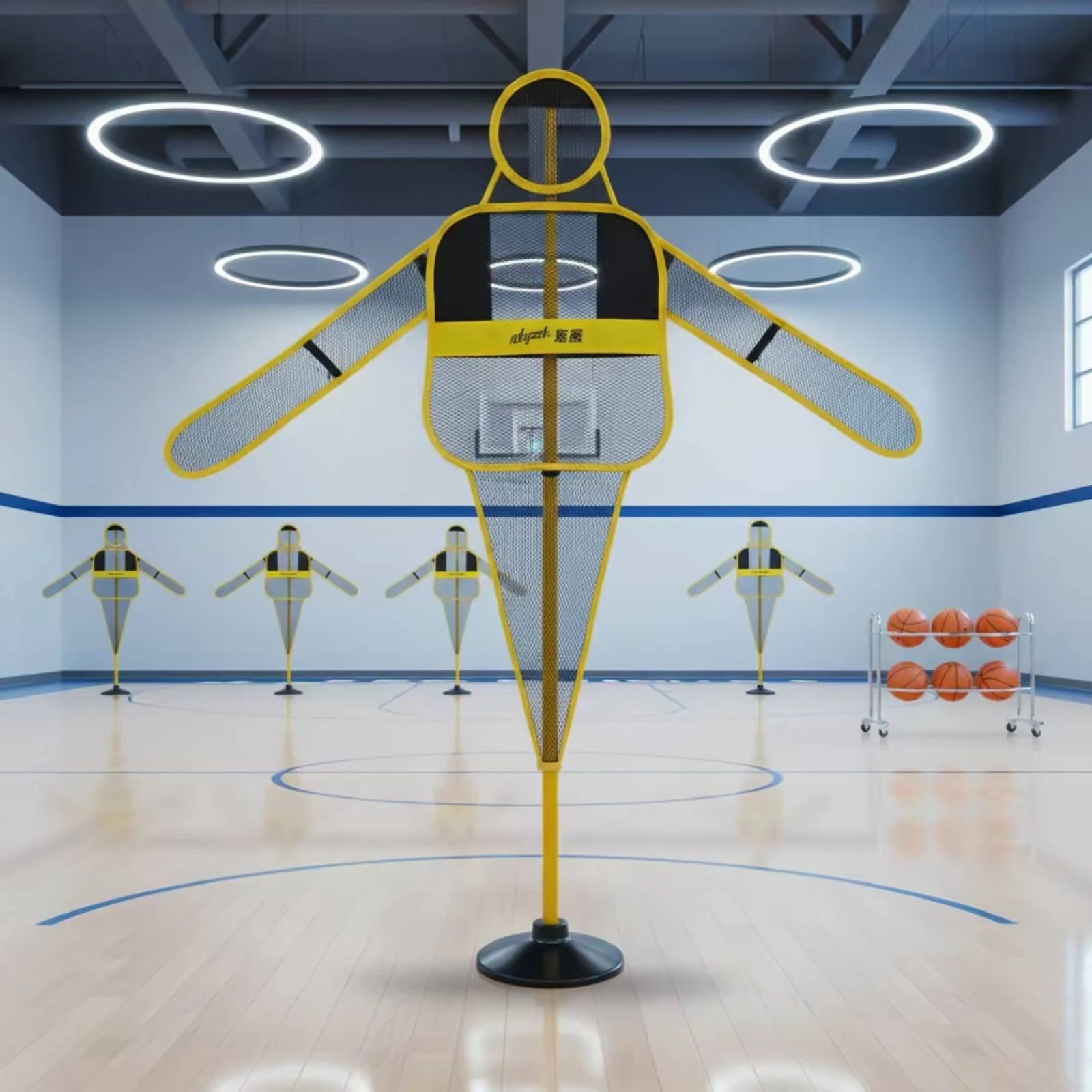 Basketball Defender Mannequin Stable Base Basketball Practice Mannequin Protective Obstacle Man Indoor Outdoor Use for Athletes
Basketball Defender Mannequin Stable Base Basketball Practice Mannequin Protective Obstacle Man Indoor Outdoor Use for Athletes