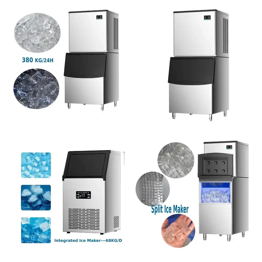 200Kg/24H Automatic Ice Cube Maker Ice Making Cube Machine Competitive Price for Ice Selling Business Use
200Kg/24H Automatic Ice Cube Maker Ice Making Cube Machine Competitive Price for Ice Selling Business Use