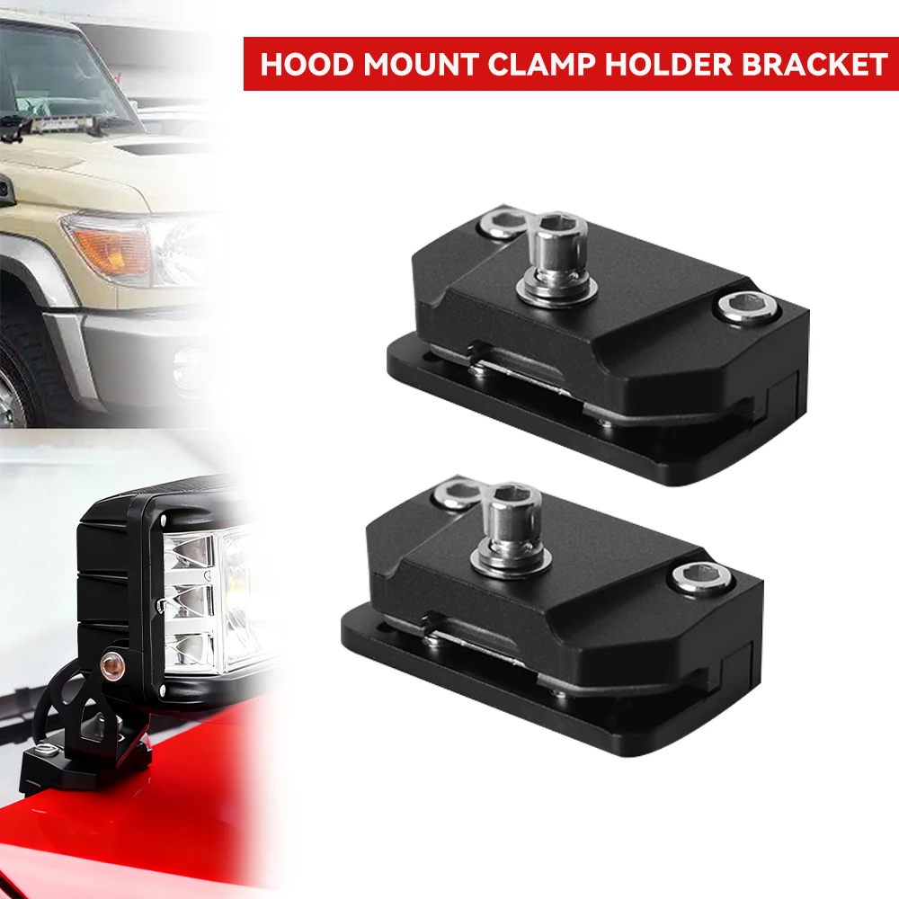 Universal Car Hood Mounting Holder Light Work Bar Adjustable Led Car Lights Bracket Led Mount Clamp for SUV 4X4
Universal Car Hood Mounting Holder Light Work Bar Adjustable Led Car Lights Bracket Led Mount Clamp for SUV 4X4