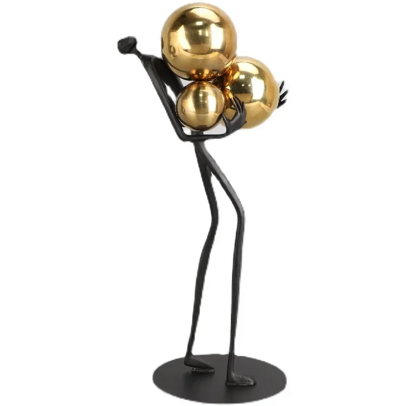 Modern simple light luxury metal character ornament, living room entrance TV cabinet, model house, home desktop soft decoration 
Modern simple light luxury metal character ornament, living room entrance TV cabinet, model house, home desktop soft decoration