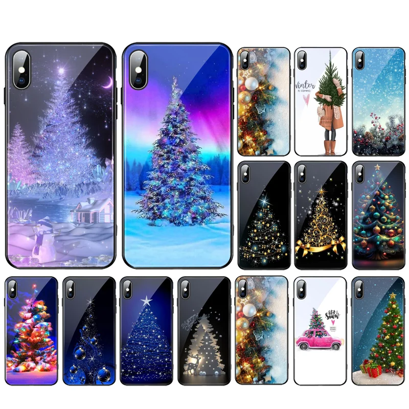 Merry Christmas Tree Glass Phone Case For iphone 15 14 Pro Max 13 12 11 Pro Max XSMax XR 12 13 mini 14 Plus Shell
Merry Christmas Tree Glass Phone Case For iphone 15 14 Pro Max 13 12 11 Pro Max XSMax XR 12 13 mini 14 Plus Shell