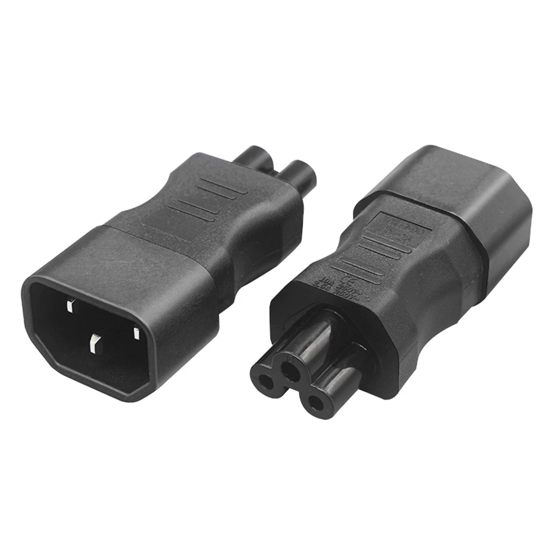 10pcs C14-C5 Conversion Socket IEC 320 C14 to C5 Extension Conveter PDU UPS Outlet Inline Cable Electrical AC Power Adapter Plug
10pcs C14-C5 Conversion Socket IEC 320 C14 to C5 Extension Conveter PDU UPS Outlet Inline Cable Electrical AC Power Adapter Plug