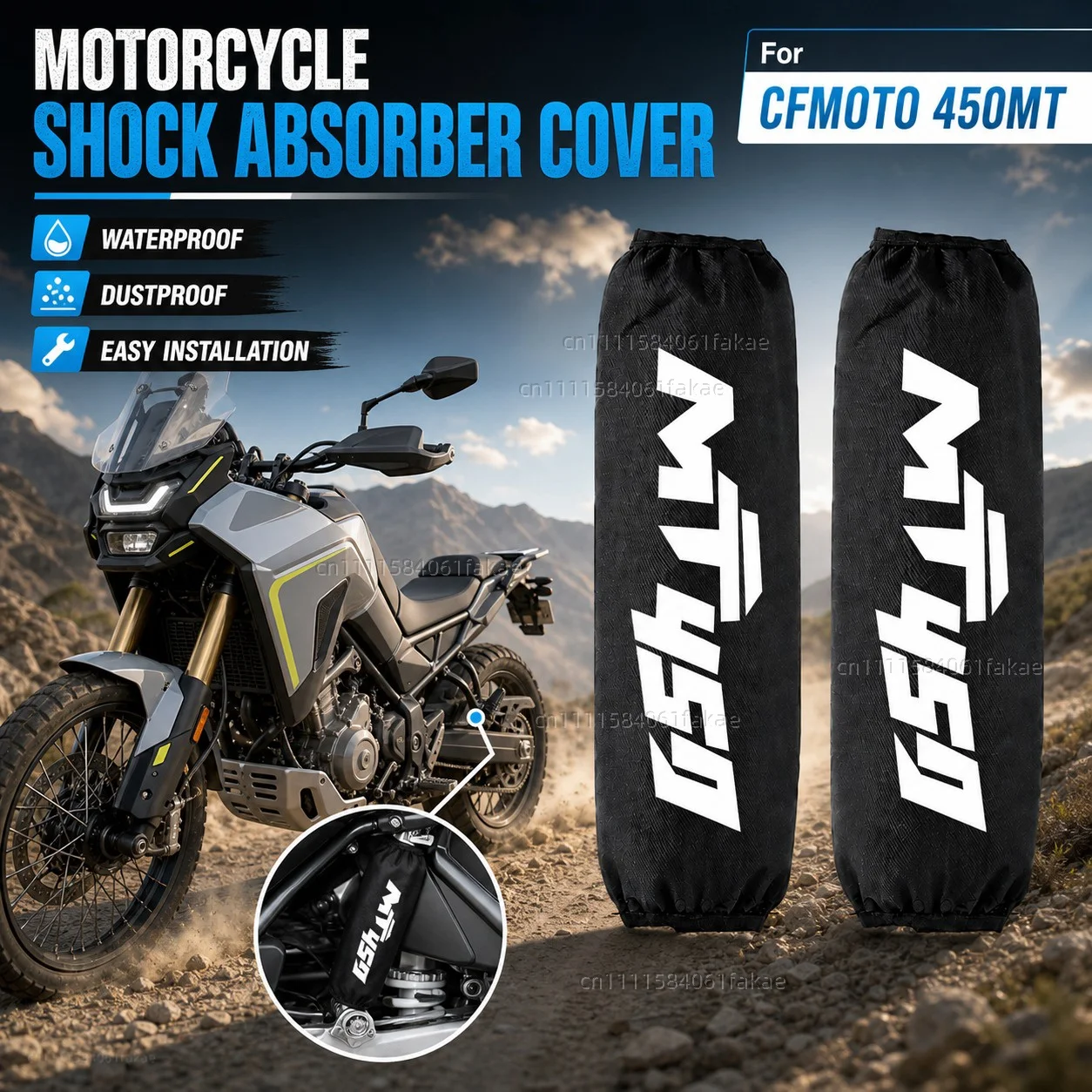For CFMOTO CF MOTO CF450MT 450MT 450 MT MT450 2024 2025 Motorcycle Rear Shock Absorber Protector Cover 270mm 350mm Suspension
For CFMOTO CF MOTO CF450MT 450MT 450 MT MT450 2024 2025 Motorcycle Rear Shock Absorber Protector Cover 270mm 350mm Suspension