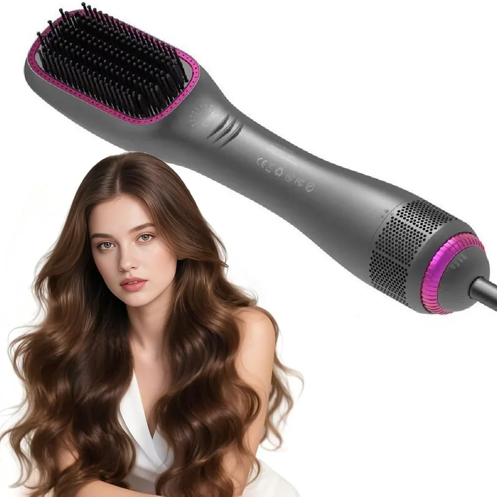 1PCS Hair Dryer Brush Blow Dryer Brush Straightener,3-in-1 1200W Ionic Hot Air Brush Styler with Ceramic & Tourmaline Technology
1PCS Hair Dryer Brush Blow Dryer Brush Straightener,3-in-1 1200W Ionic Hot Air Brush Styler with Ceramic & Tourmaline Technology