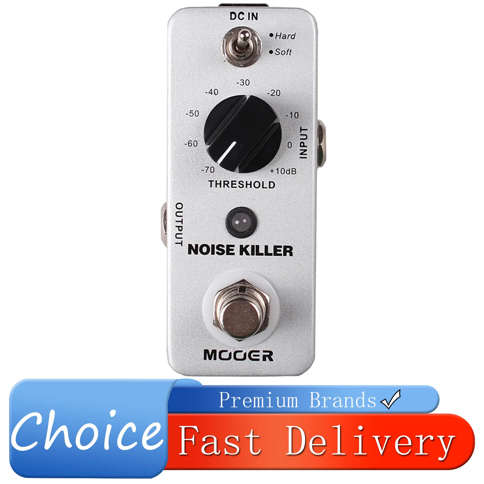 MOOER Noise Killer Guitar Effect Pedal Bass Noise Reduction Effect 2 Working Modes True Bypass Pedal Electric Guitar Accessories
MOOER Noise Killer Guitar Effect Pedal Bass Noise Reduction Effect 2 Working Modes True Bypass Pedal Electric Guitar Accessories
