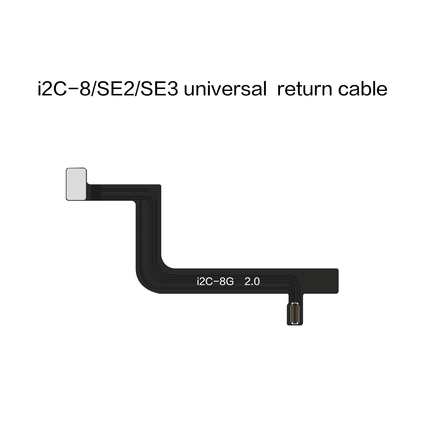 Универсальный возвратный гибкий кабель I2C FPC для iPhone 8/SE2/SE3 функция возврата кнопки Home
Универсальный возвратный гибкий кабель I2C FPC для iPhone 8/SE2/SE3 функция возврата кнопки Home
