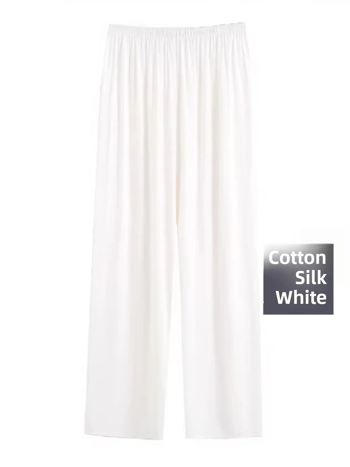 Ladies Thin Cotton Silk Home Pants High Waist Loose Spwear Breathable Straight Leg New Summer Air Conditioner Lazy Pants
Ladies Thin Cotton Silk Home Pants High Waist Loose Spwear Breathable Straight Leg New Summer Air Conditioner Lazy Pants