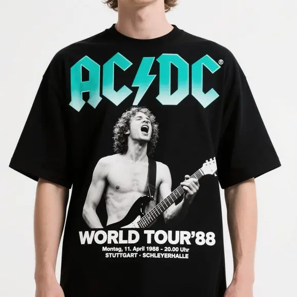 Хлопковая мужская и женская футболка в стиле панк-рок с коротким рукавом AC/DC Band Винтаж Американский уличный портрет VTG Niche Design Sense
Хлопковая мужская и женская футболка в стиле панк-рок с коротким рукавом AC/DC Band Винтаж Американский уличный портрет VTG Niche Design Sense