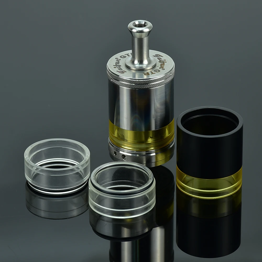 Taifun GTR RTA атомайзер 316ss pc pei Аксессуары 23 мм регулируемый поток воздуха перестраиваемый резервуар для вейпа
Taifun GTR RTA атомайзер 316ss pc pei Аксессуары 23 мм регулируемый поток воздуха перестраиваемый резервуар для вейпа