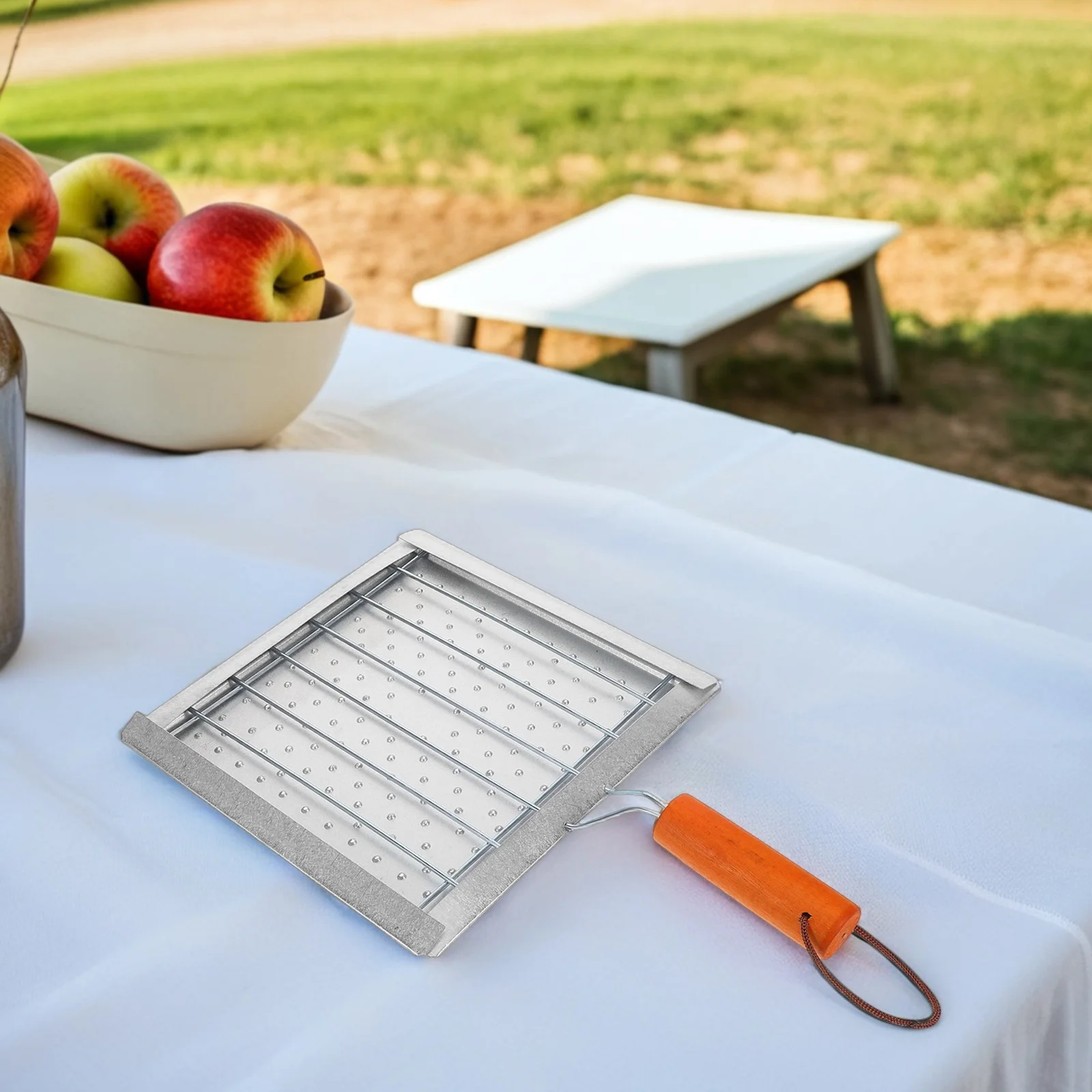 Camping Grilling Rack Outdoor Portable Foldable Barbecue Tray Wooden Handle Heavy Duty Fish Grill Rack Stove Top Toaster
Camping Grilling Rack Outdoor Portable Foldable Barbecue Tray Wooden Handle Heavy Duty Fish Grill Rack Stove Top Toaster