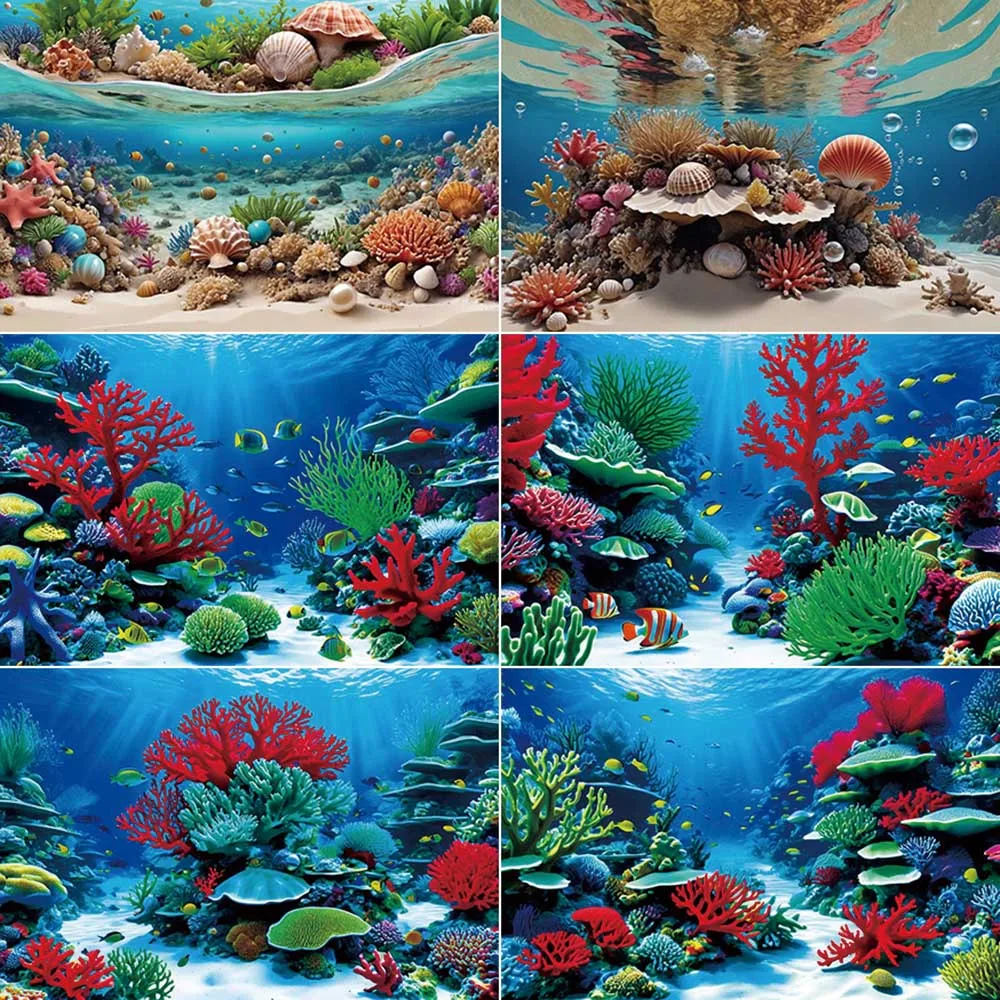 MOON.QG Underwater Wonderland Backdrop Photography Coral Shell Starfish Photocall Background Baby Studio Photobooth Accessories
MOON.QG Underwater Wonderland Backdrop Photography Coral Shell Starfish Photocall Background Baby Studio Photobooth Accessories