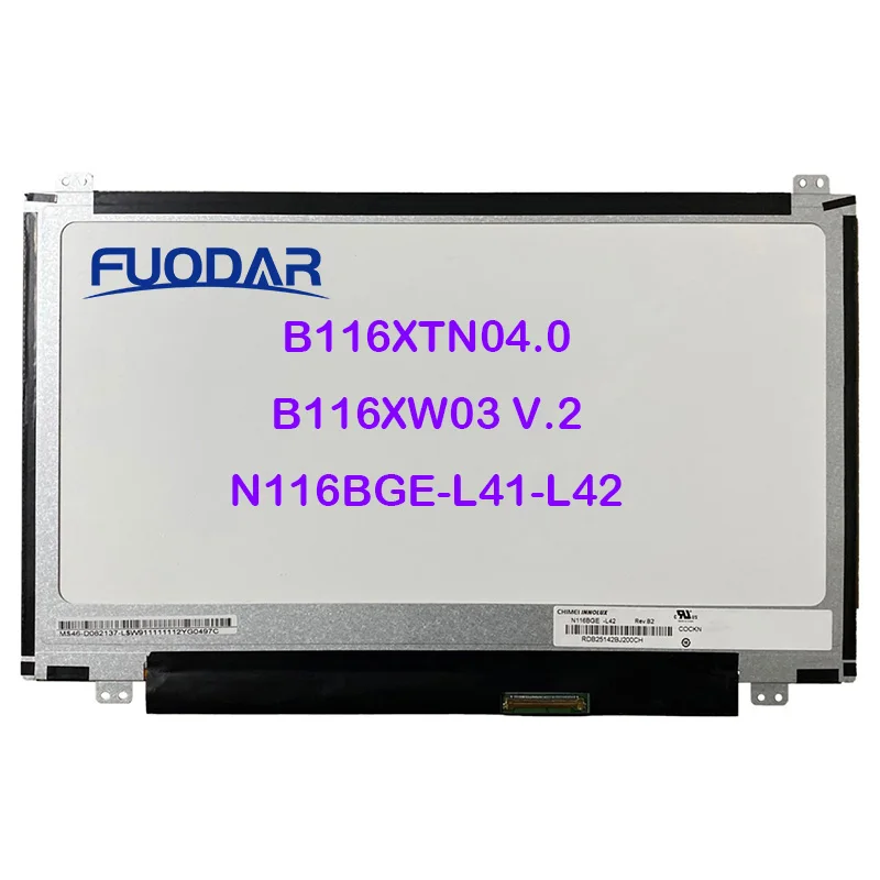 Экран ноутбука 11,6 B116XTN04.0 B116XW03 V.2 N116BGE-L41-L42 N116BGE-L41 L42 для Acer Aspire V5 V5-131 V5-171, замена 40 контактов
Экран ноутбука 11,6 B116XTN04.0 B116XW03 V.2 N116BGE-L41-L42 N116BGE-L41 L42 для Acer Aspire V5 V5-131 V5-171, замена 40 контактов