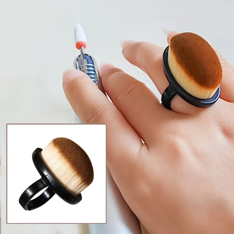2Soft nail cleaning brush with a ring-shaped handle - Comfortable Grip,Suitable for professionals/Personal manicure and pedicure
2Soft nail cleaning brush with a ring-shaped handle - Comfortable Grip,Suitable for professionals/Personal manicure and pedicure