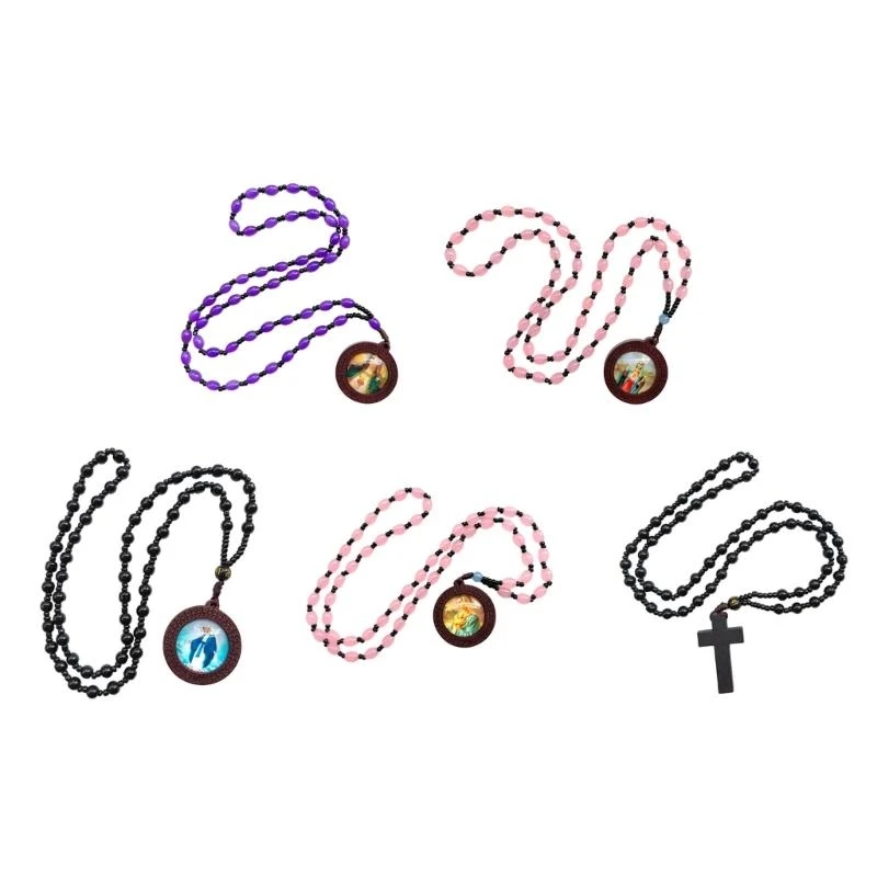 Elegant Christian Rosary Necklace With Quality Beads Glass Pendant For Spiritual
Elegant Christian Rosary Necklace With Quality Beads Glass Pendant For Spiritual