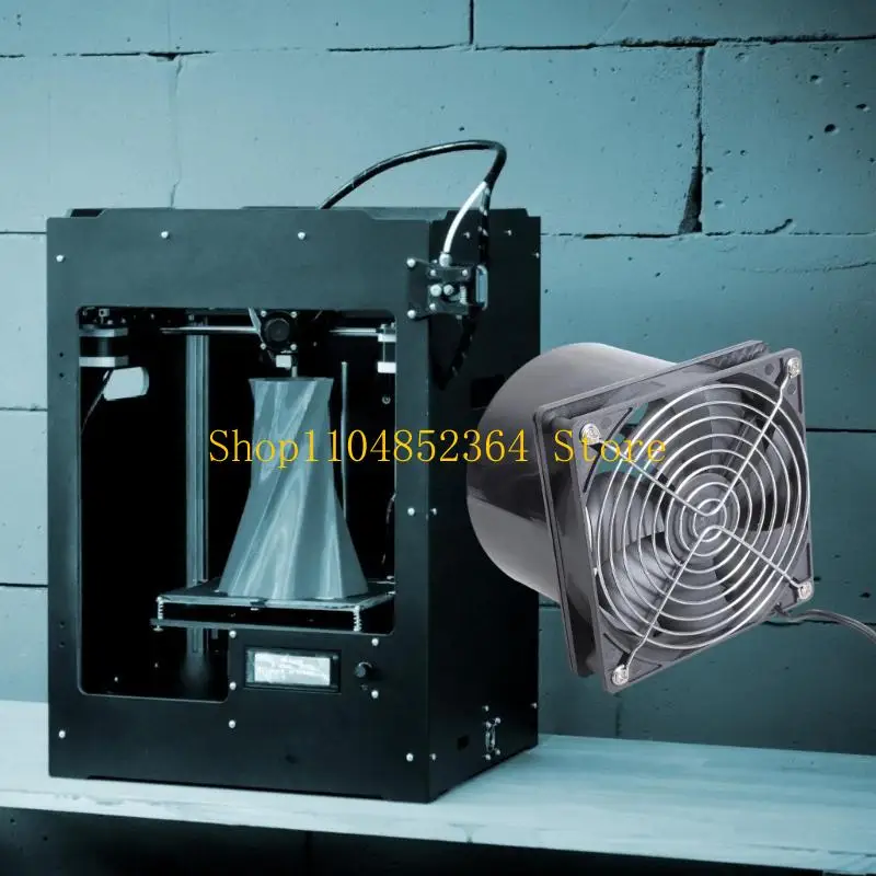 652F Efficient Airflows Fan for Heat and Fume Ventilation In 3D Printer Enclosures
652F Efficient Airflows Fan for Heat and Fume Ventilation In 3D Printer Enclosures