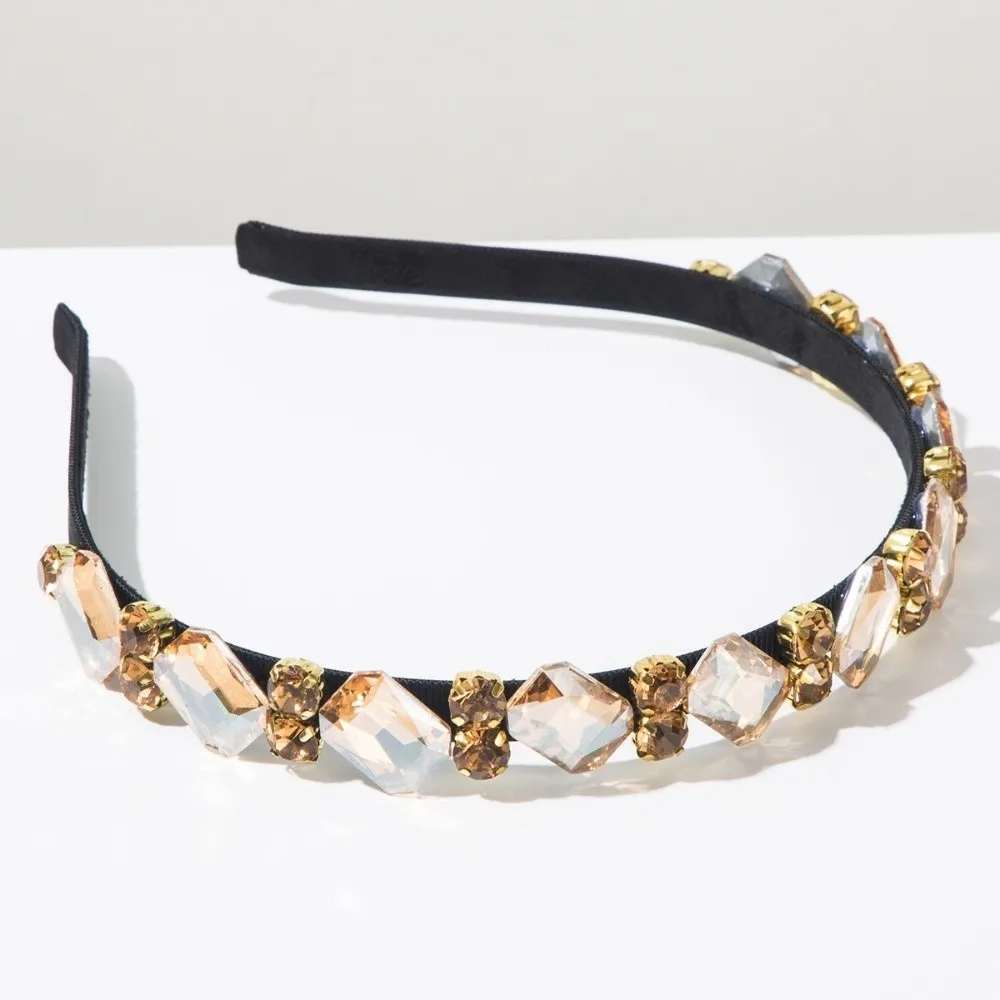 Glamorous Retro Rhinestone Headbands Elegant Sparkling Crystal Hairbands Narrow Women Headbands for Women
Glamorous Retro Rhinestone Headbands Elegant Sparkling Crystal Hairbands Narrow Women Headbands for Women