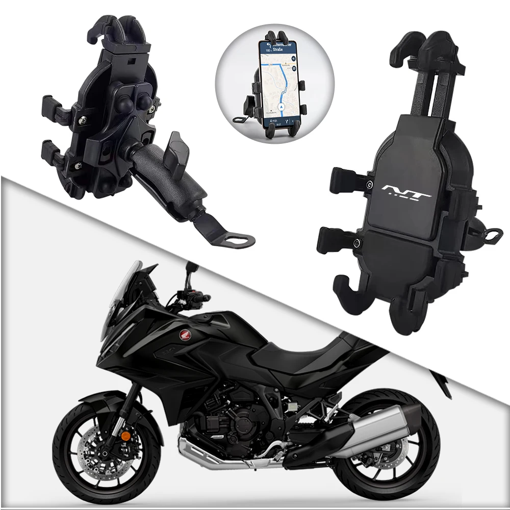 Motorcycle Phone Mount Anti-Shake 360° Rotation Handlebar Holder For NT1100 NT700V NT 1100 2026 nt1100 DCT Custom Accessories
Motorcycle Phone Mount Anti-Shake 360° Rotation Handlebar Holder For NT1100 NT700V NT 1100 2026 nt1100 DCT Custom Accessories
