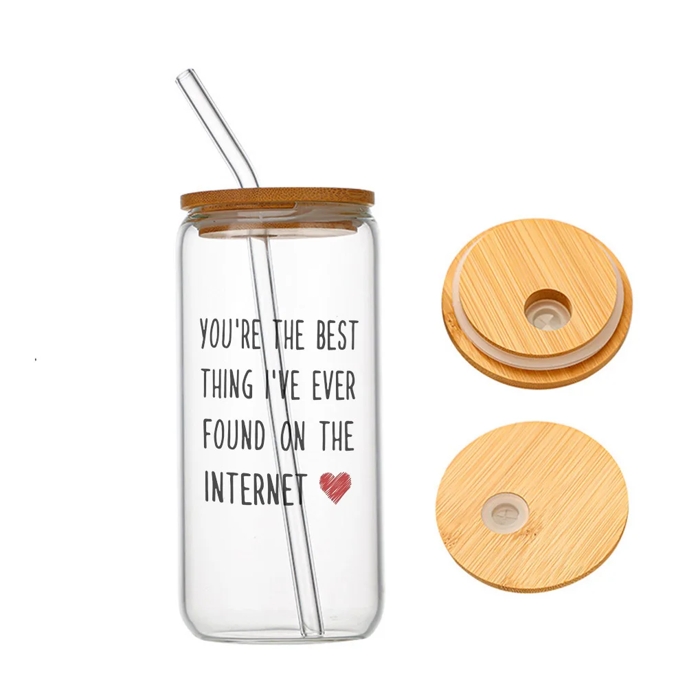 You're The Best Thing I've Ever Found On The Internet Glass For Heat Resistant High Drinking Cup With Straws Lids 16 oz
You're The Best Thing I've Ever Found On The Internet Glass For Heat Resistant High Drinking Cup With Straws Lids 16 oz