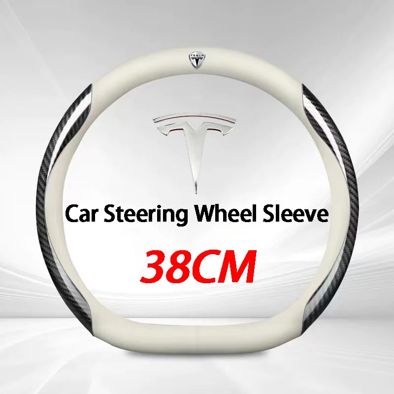 Car Steering Wheel Cover For Tesla Model 3 Model S Model X Model Y Car Logo Steering Wheel Cover Emblem Interior Accessories
Car Steering Wheel Cover For Tesla Model 3 Model S Model X Model Y Car Logo Steering Wheel Cover Emblem Interior Accessories