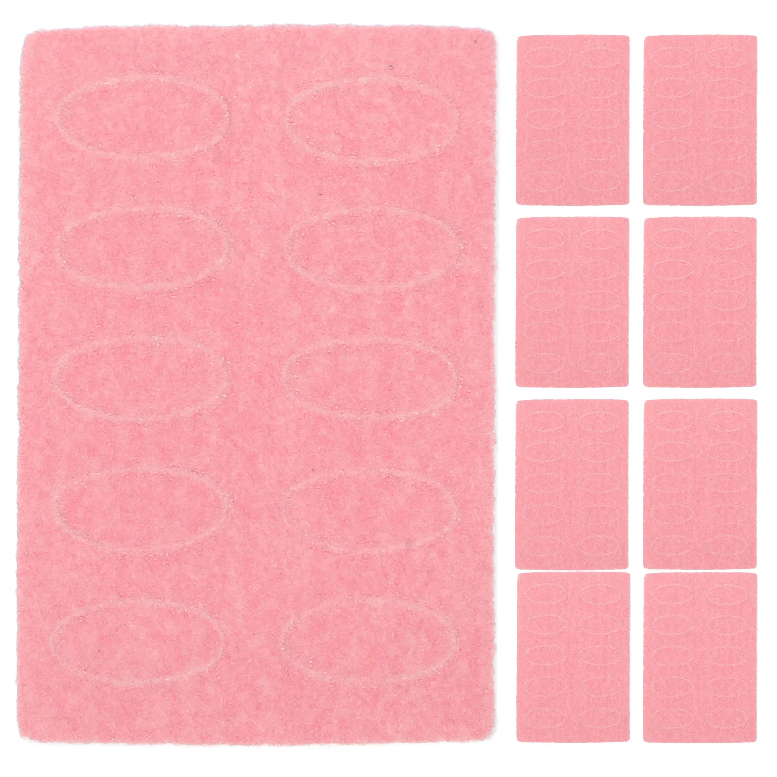200Pcs Nail Pusher Sandpaper Replacement Self-Adhesive Cuticle Remover Sanding Sheets for Horse Shoe Shaped Tools Nail Care
200Pcs Nail Pusher Sandpaper Replacement Self-Adhesive Cuticle Remover Sanding Sheets for Horse Shoe Shaped Tools Nail Care