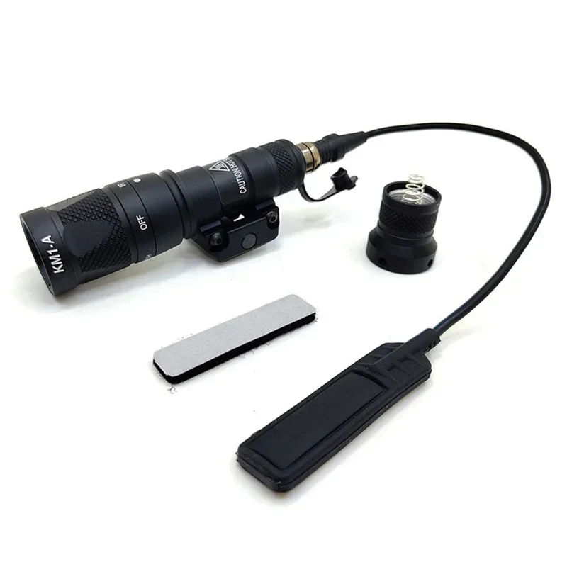 YYHCHunting Light M300V White LED Illuminator IR Tactical Flashlight Scout Light Outdoor with Mouse Tail Cord Yellow Crown Head
YYHCHunting Light M300V White LED Illuminator IR Tactical Flashlight Scout Light Outdoor with Mouse Tail Cord Yellow Crown Head
