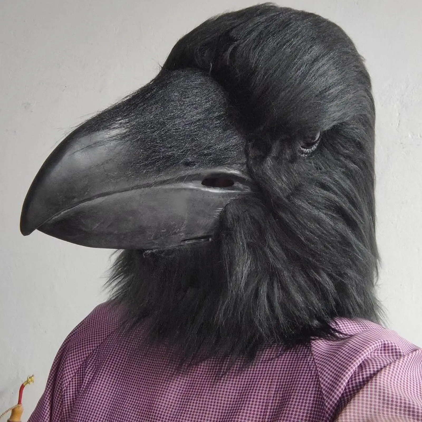 Bird Head Mask Fancy Dress Funny Animal Mask for Halloween Night Club Masquerade
Bird Head Mask Fancy Dress Funny Animal Mask for Halloween Night Club Masquerade