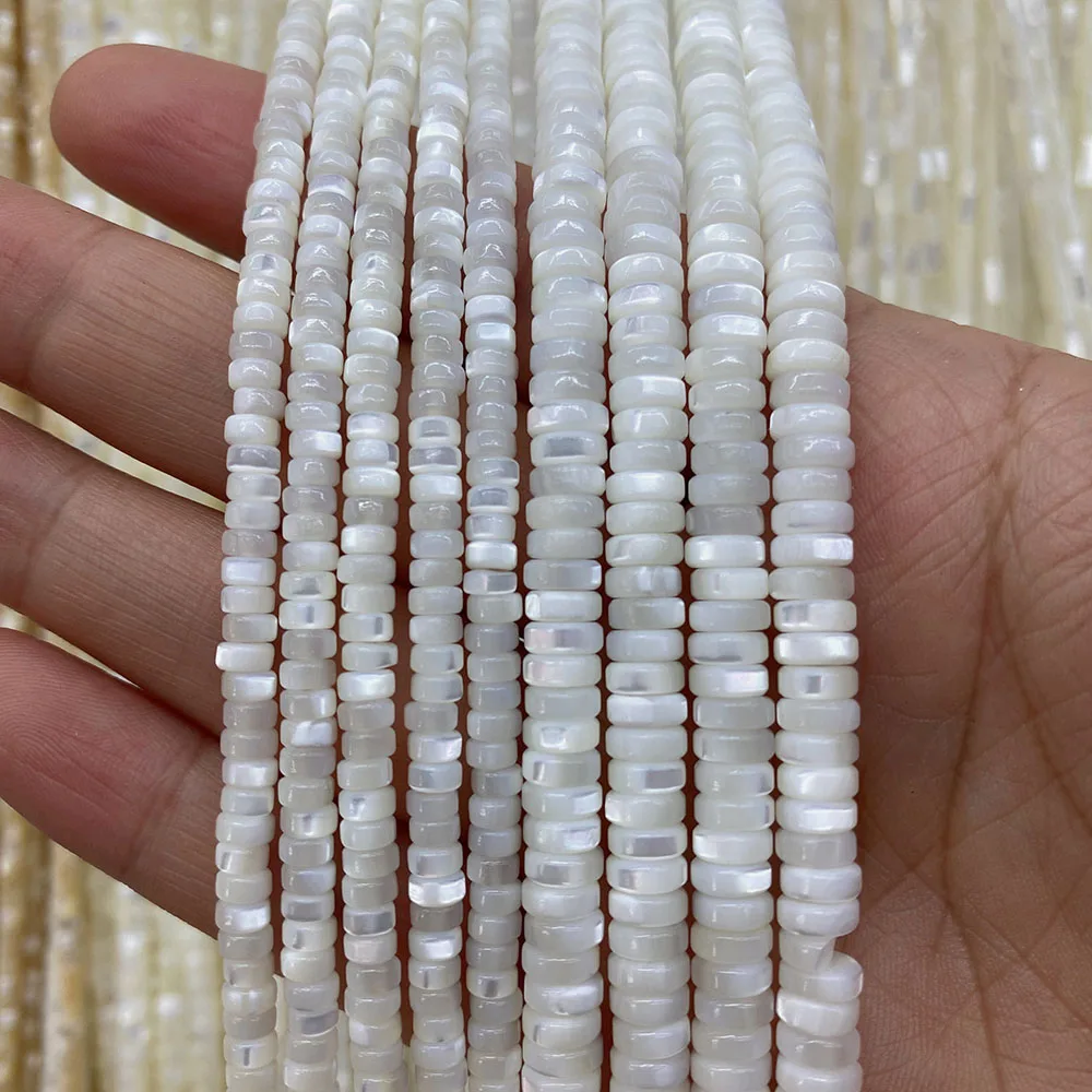 Natural Mother of Pearl Shell Flat Round Beads Loose Spacer Beads for Making Jewelry Bracelet Accessories DIY Necklace Earrings
Natural Mother of Pearl Shell Flat Round Beads Loose Spacer Beads for Making Jewelry Bracelet Accessories DIY Necklace Earrings