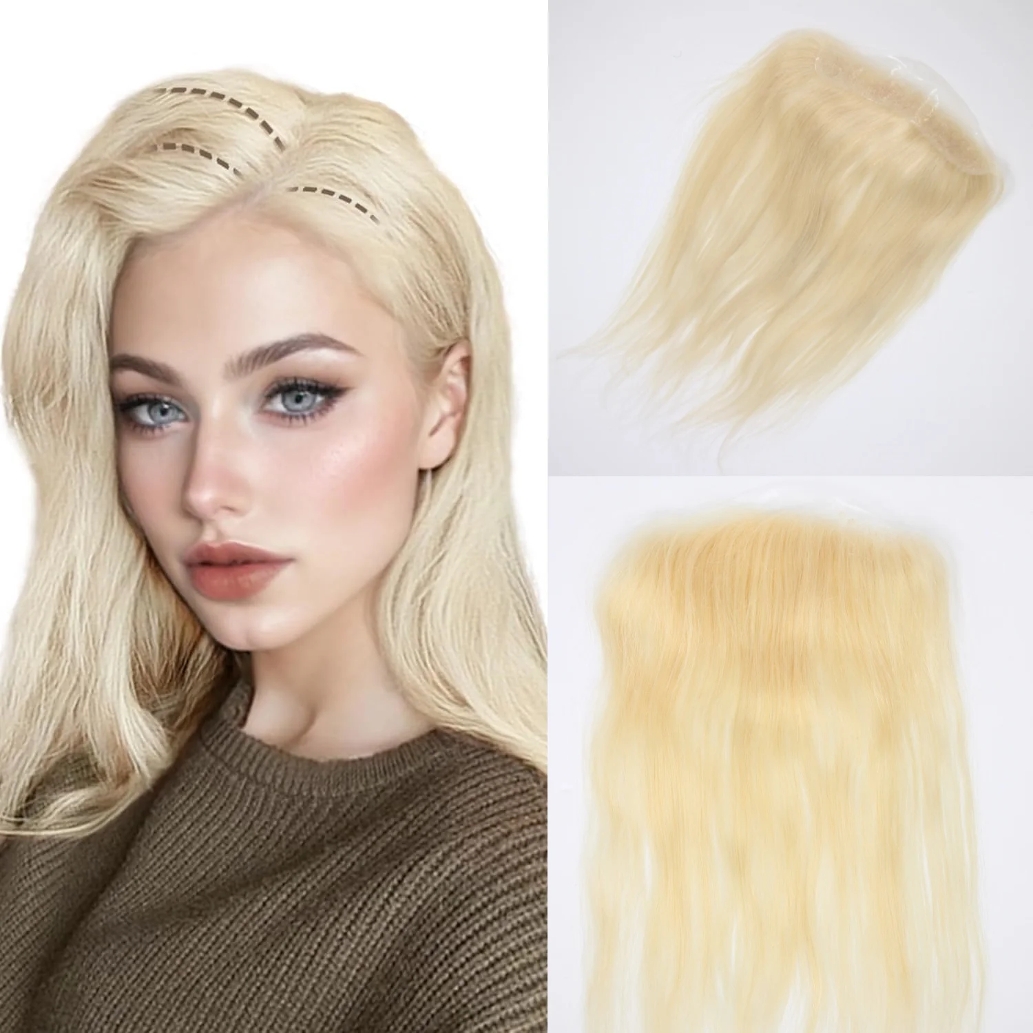 613 Топпер из светлых человеческих волос — парик из тонкой кожи из искусственной кожи для мужчин и женщин — прямой натуральный шиньон V-образной формы, 13 дюймов
613 Топпер из светлых человеческих волос — парик из тонкой кожи из искусственной кожи для мужчин и женщин — прямой натуральный шиньон V-образной формы, 13 дюймов