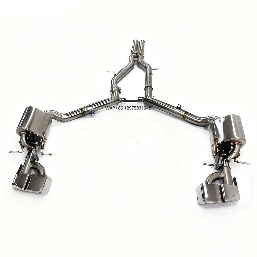 High-Performance GDR Stainless Steel 1.5mm Thick Smooth Finish Valved Exhaust System for CLS63 W218 5.5T
High-Performance GDR Stainless Steel 1.5mm Thick Smooth Finish Valved Exhaust System for CLS63 W218 5.5T