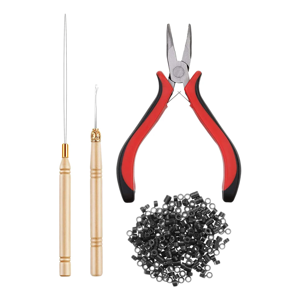 Hair Bun extension Micro Silicone s Plier Hook Pulling Tools Kit Professional Hair Styling Accessory
Hair Bun extension Micro Silicone s Plier Hook Pulling Tools Kit Professional Hair Styling Accessory