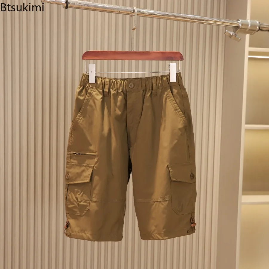 Men's Loose Straight Leg Workwear Shorts Multiple Pockets Solid Color Outdoor Casual Five Quarter Pants Comfor Breathable Shorts
Men's Loose Straight Leg Workwear Shorts Multiple Pockets Solid Color Outdoor Casual Five Quarter Pants Comfor Breathable Shorts