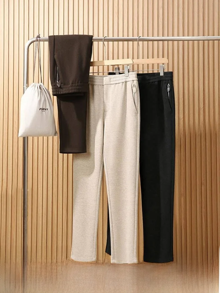 Итальянские элитные мужские повседневные брюки из ацетатной шерсти с эластичным ромбовидным узором против морщин, теплая зимняя мода, прямые штаны
Итальянские элитные мужские повседневные брюки из ацетатной шерсти с эластичным ромбовидным узором против морщин, теплая зимняя мода, прямые штаны