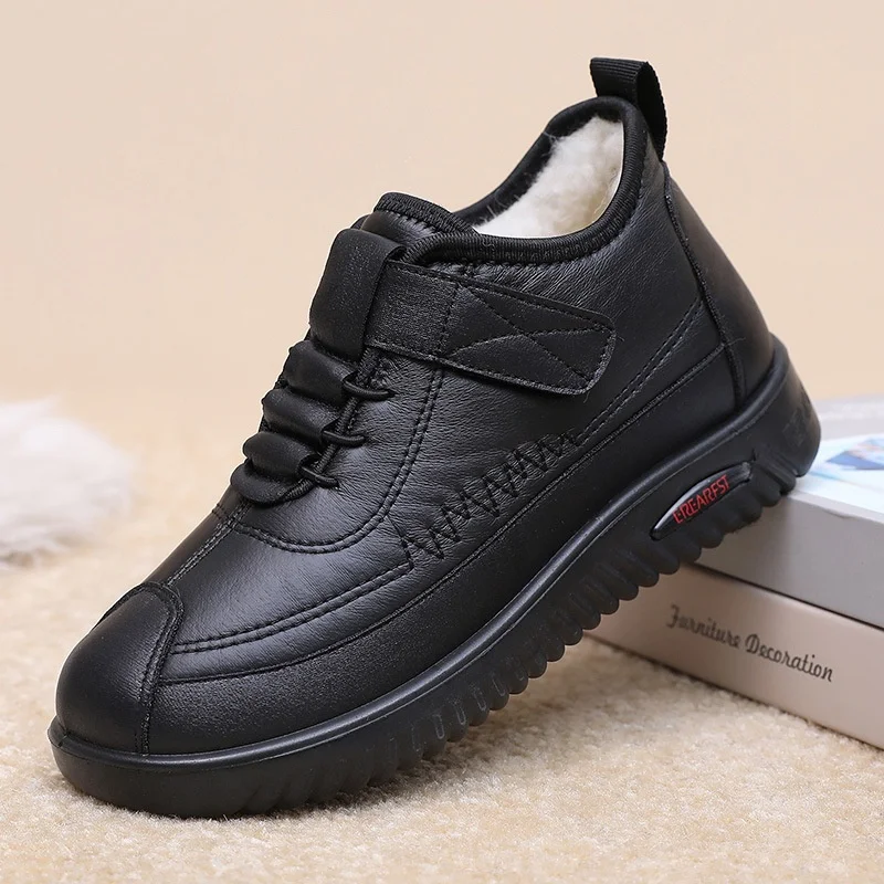 Beijing Winter Women's Thickened Warmth Cotton Shoes Fleece Lined Anti-slip Snow Boots Casual Short Tube Waterproof Platform
Beijing Winter Women's Thickened Warmth Cotton Shoes Fleece Lined Anti-slip Snow Boots Casual Short Tube Waterproof Platform