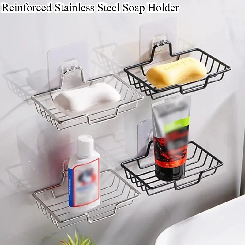 Toilet soap rack,soap box,bathroom drainage rack,thickened, no punching reinforcement,stainless steel soap rack,seamless bonding
Toilet soap rack,soap box,bathroom drainage rack,thickened, no punching reinforcement,stainless steel soap rack,seamless bonding