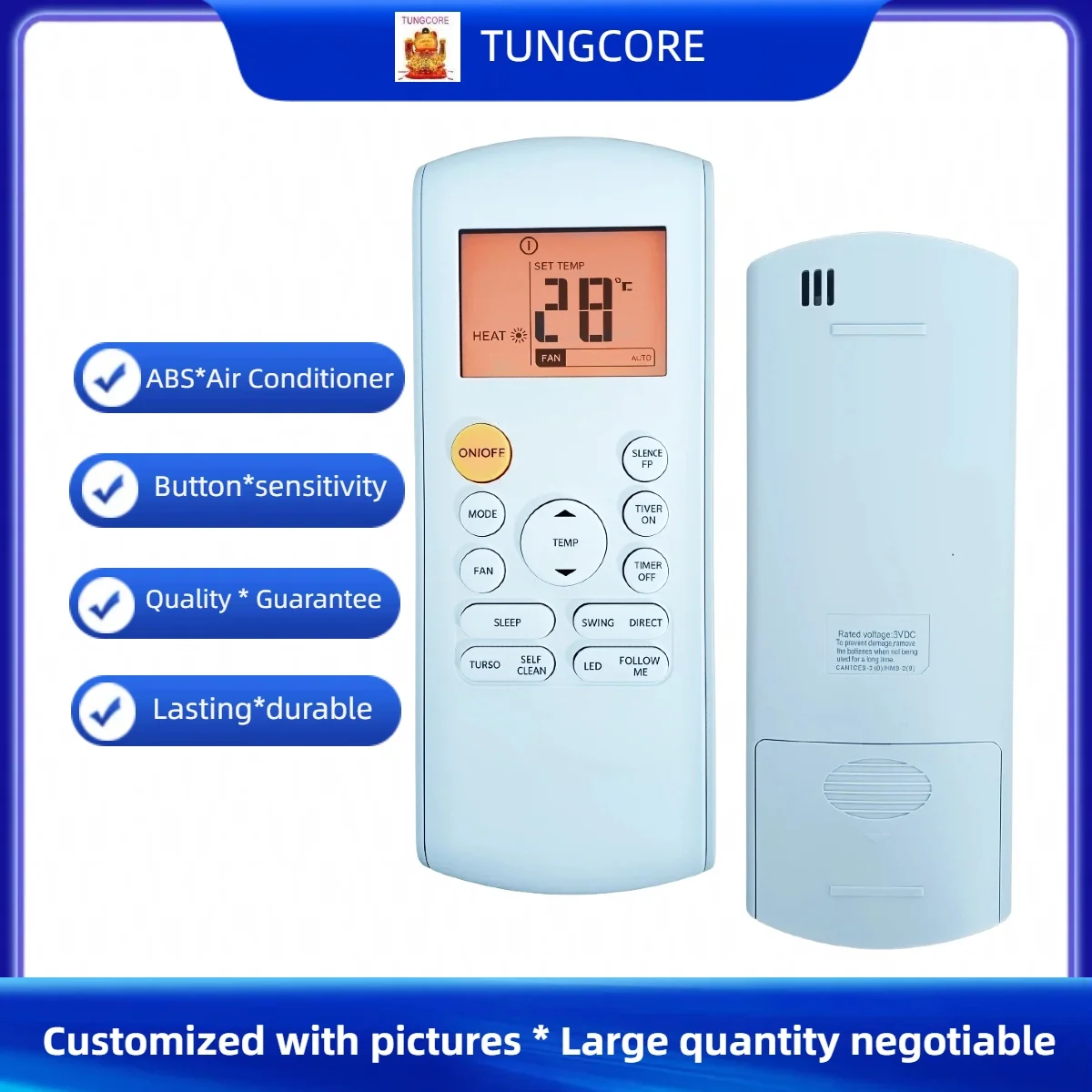 High Quality New Remote Control for Toshiba Bosch Climate RAC-PD1213CWRU AAS-012-0CS AAS-009-0CS RAC-PD1013CWRU
High Quality New Remote Control for Toshiba Bosch Climate RAC-PD1213CWRU AAS-012-0CS AAS-009-0CS RAC-PD1013CWRU