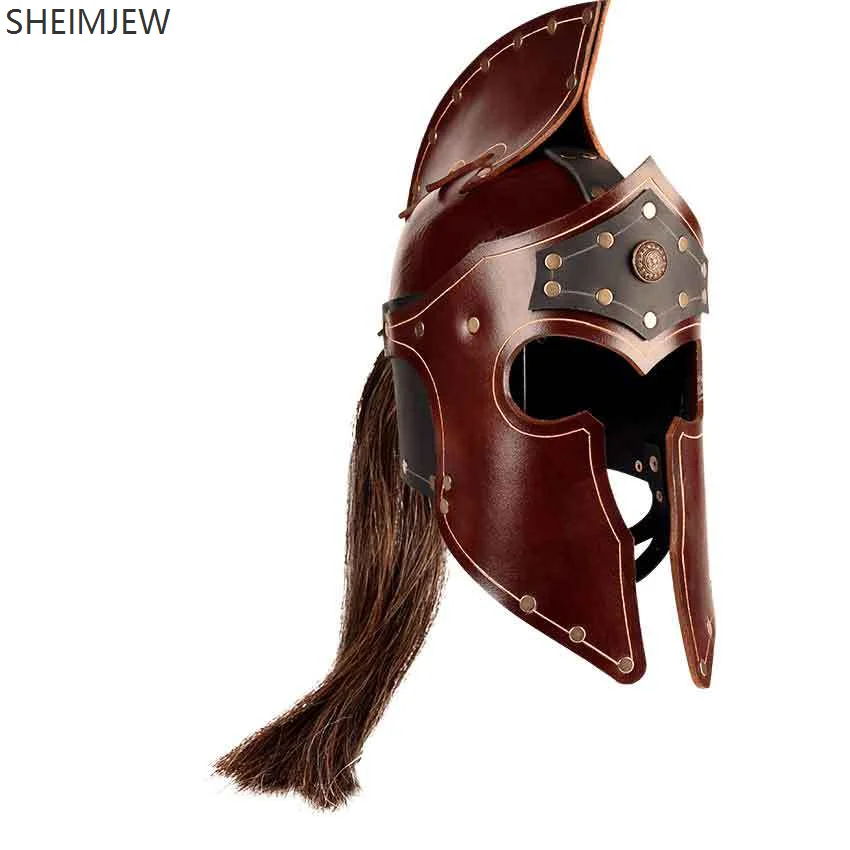 Halloween Medieval Role Play Accessories Knight Warrior Gladiator Roman Greek Costume Movie Character Helmet Adult Unisex New
Halloween Medieval Role Play Accessories Knight Warrior Gladiator Roman Greek Costume Movie Character Helmet Adult Unisex New