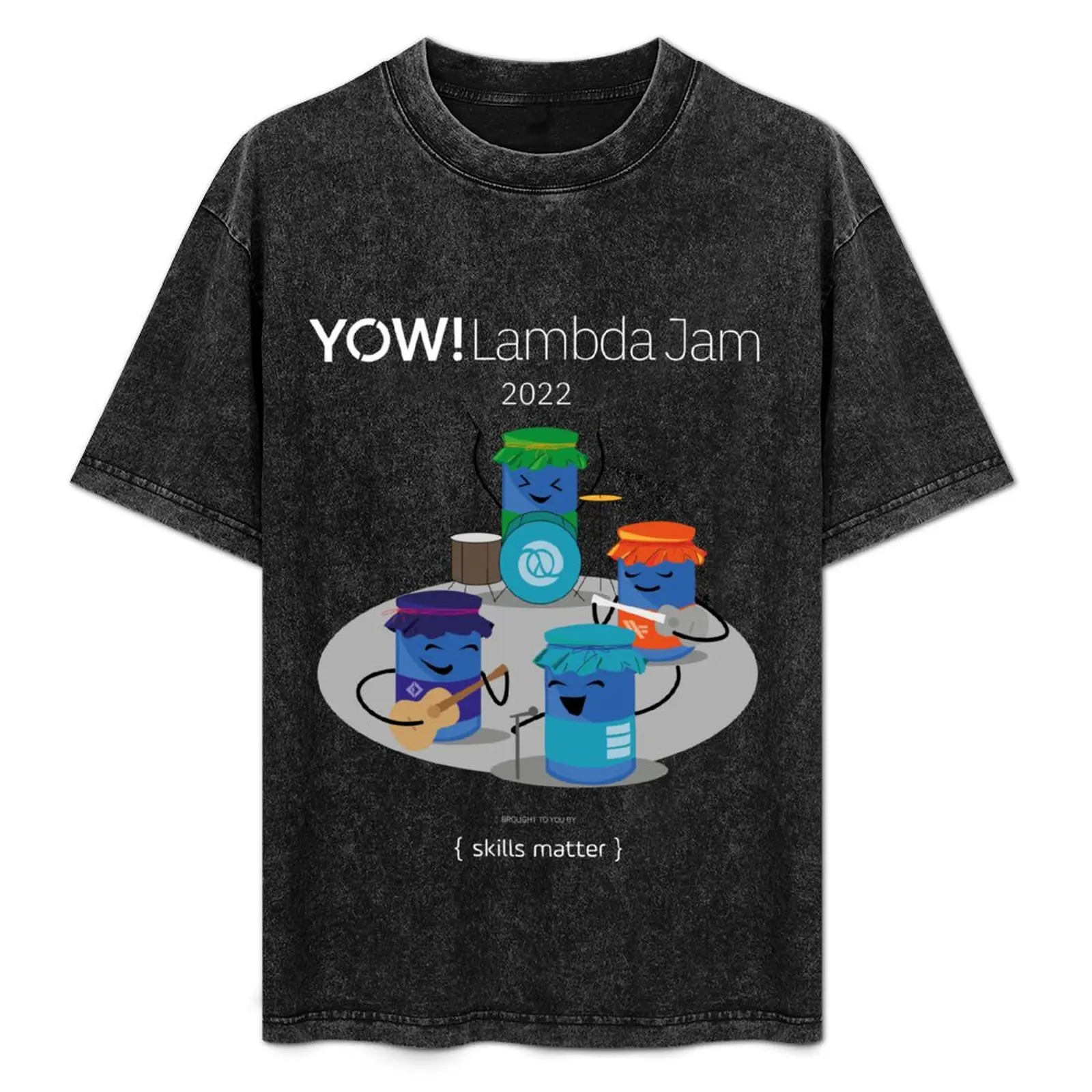 YOW! Lambda Jam 2022 T-Shirt Blouse vintage clothes new edition t shirt men 
YOW! Lambda Jam 2022 T-Shirt Blouse vintage clothes new edition t shirt men