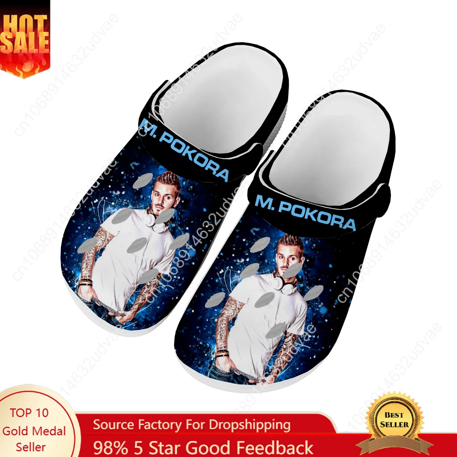 M. Pokora Water Shoes Mens Womens Comfortable Fashion Home Garden Clogs Customizd Sandals Beach Breathable Hole Slippers
M. Pokora Water Shoes Mens Womens Comfortable Fashion Home Garden Clogs Customizd Sandals Beach Breathable Hole Slippers