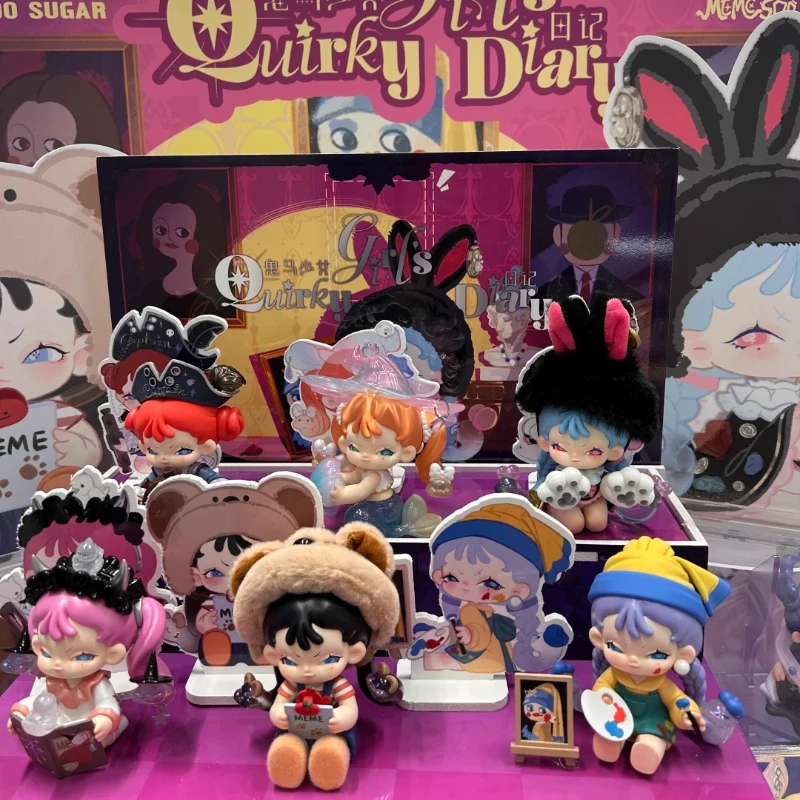 Memesoo призрак лошадь девушка дневник серии загадочные коробки настольное украшение для комнаты аниме милая фигурка слепая коробка фанаты подарок на день рождения игрушки
Memesoo призрак лошадь девушка дневник серии загадочные коробки настольное украшение для комнаты аниме милая фигурка слепая коробка фанаты подарок на день рождения игрушки