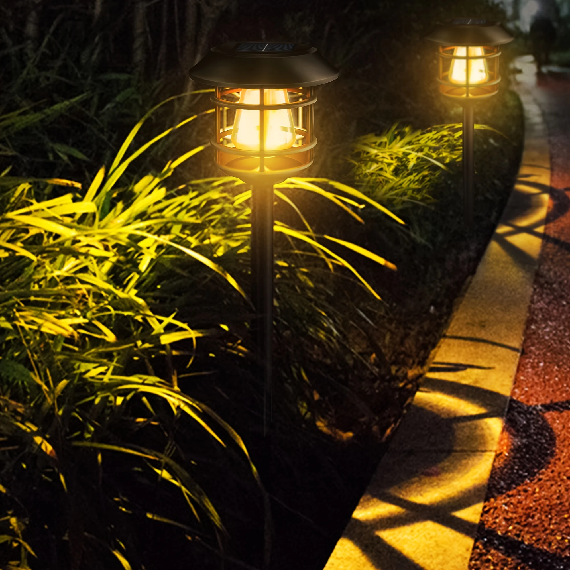 8PK Large Warm Light Solar Pathway Lights Outdoor Solar Garden Yard Lights Auto-on/Off Solar Landscape Lights for Lawn Patio Yard Garden Walkway Halloween Christmas Decorations Gift
8PK Large Warm Light Solar Pathway Lights Outdoor Solar Garden Yard Lights Auto-on/Off Solar Landscape Lights for Lawn Patio Yard Garden Walkway Halloween Christmas Decorations Gift