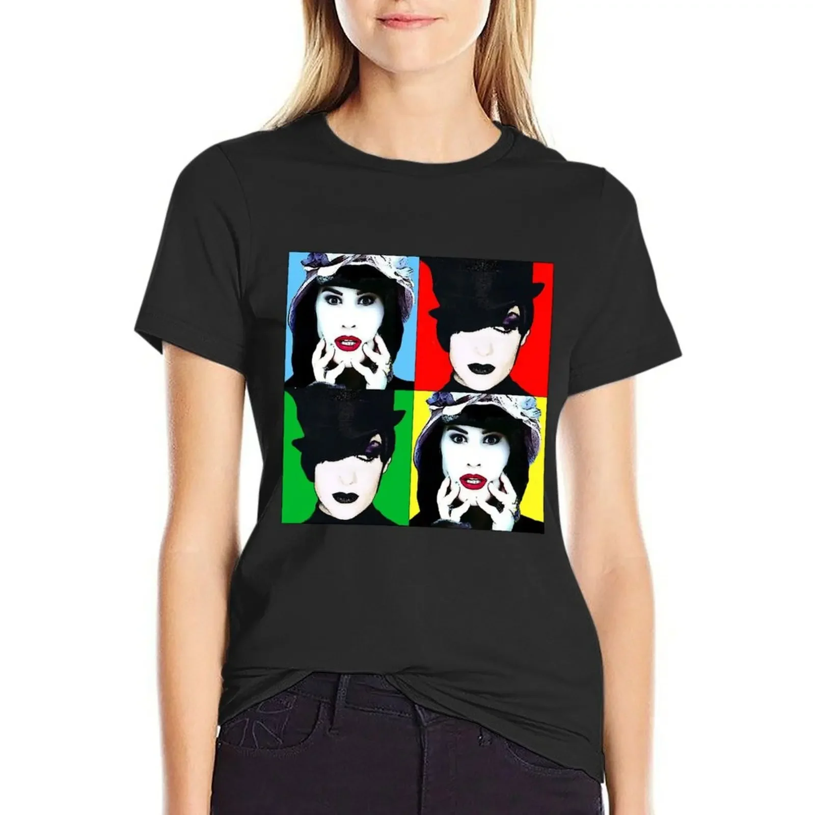 Shakespears Sister - PopArt T-Shirt Female clothing plus size tops summer tops luxury designer clothing Women
Shakespears Sister - PopArt T-Shirt Female clothing plus size tops summer tops luxury designer clothing Women