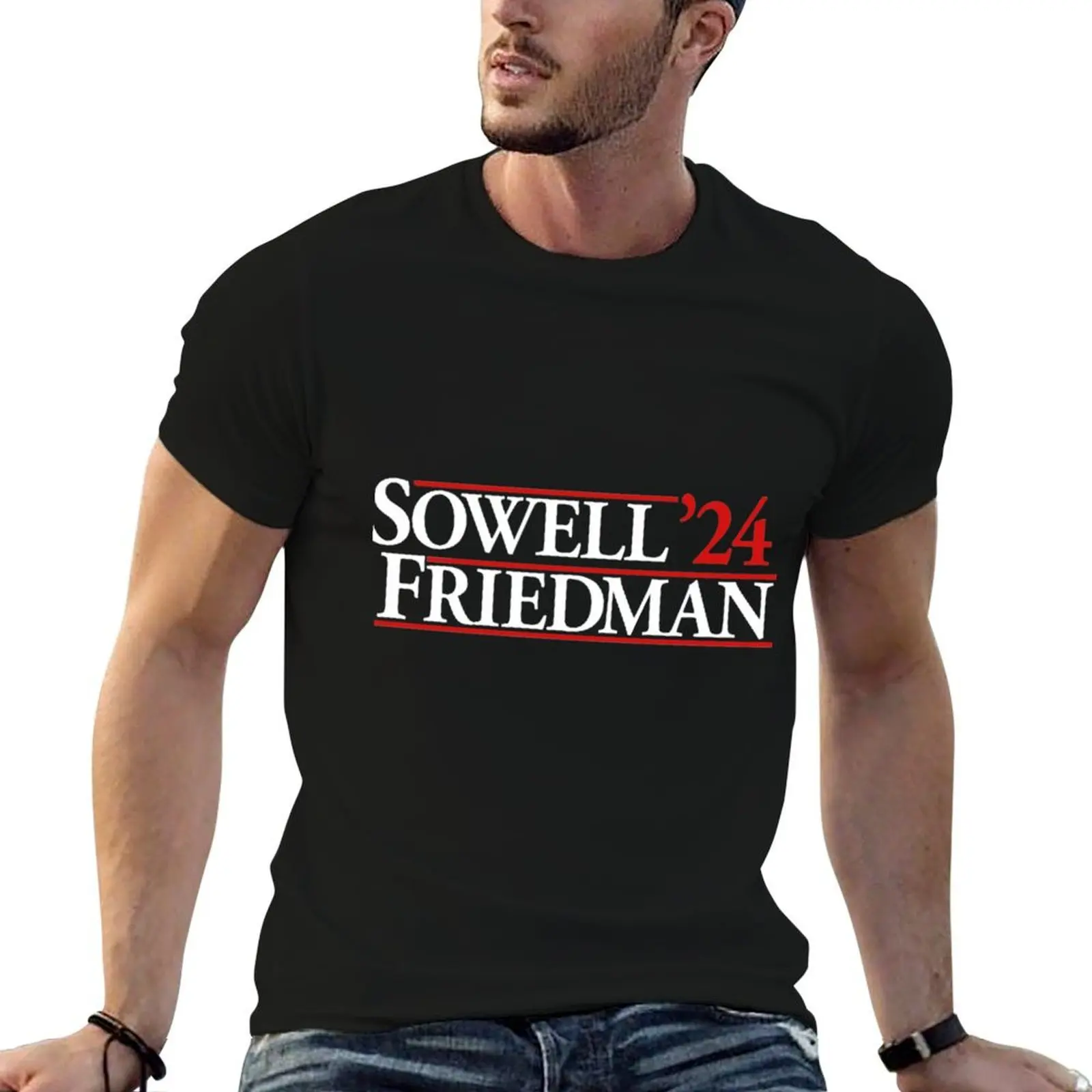 Sowell Friedman 24 Classic T-Shirt men t shirt cotton 100% man tshirt T-Shirt
Sowell Friedman 24 Classic T-Shirt men t shirt cotton 100% man tshirt T-Shirt