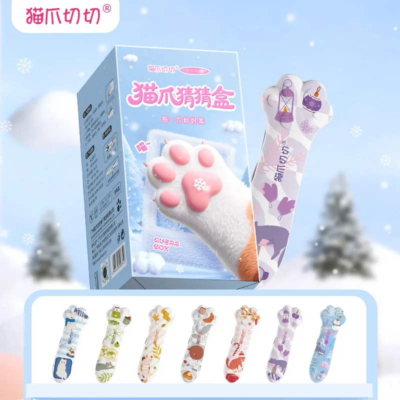 Cat Paw Cut Cut Cat Paw Knife Blind Box Winter New Style Express Opener Cute Gift For Cat Lovers Kids Unboxing Card Collectors
Cat Paw Cut Cut Cat Paw Knife Blind Box Winter New Style Express Opener Cute Gift For Cat Lovers Kids Unboxing Card Collectors