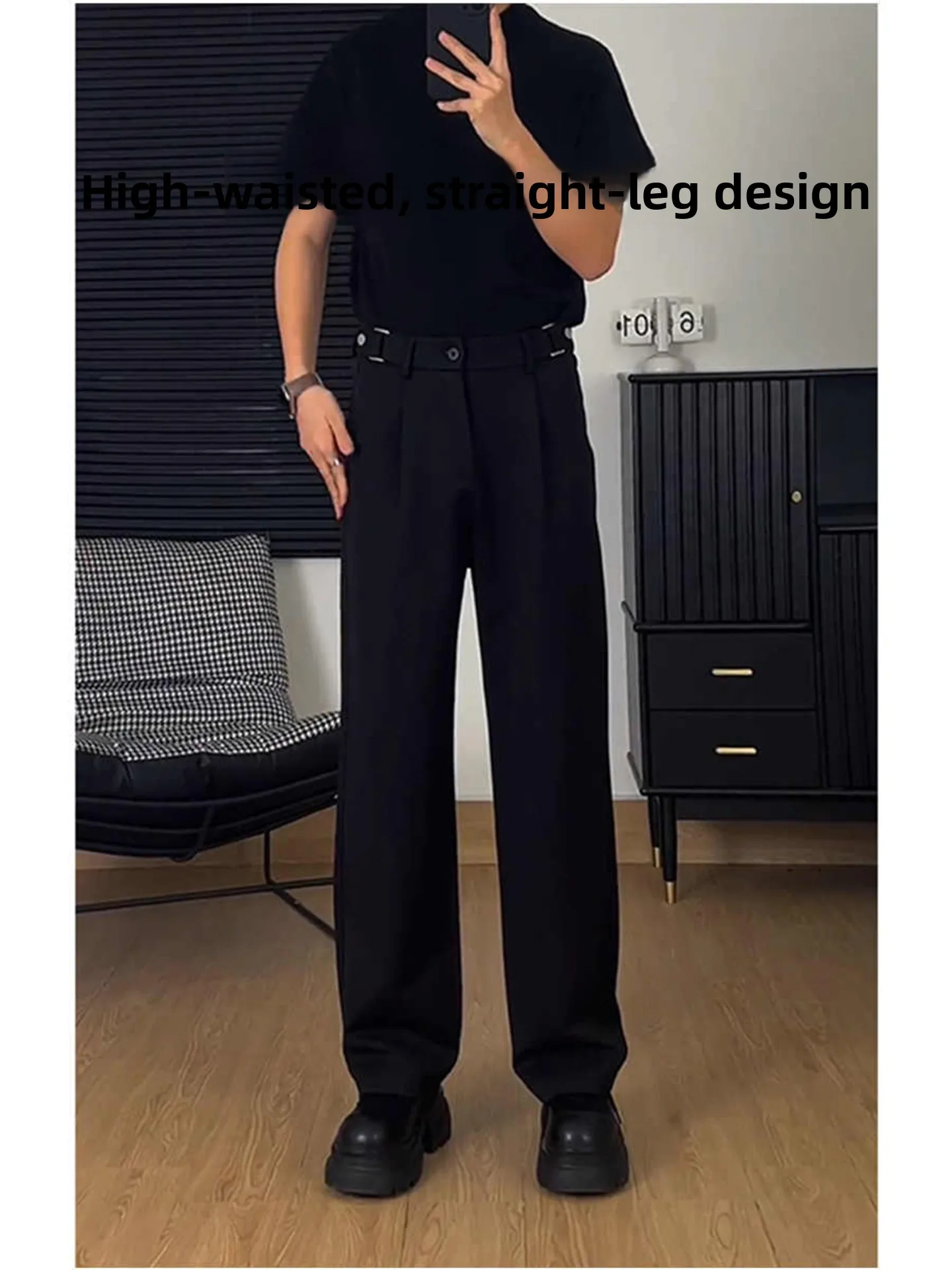 Men's Straight Leg Knife Pants Spring Summer Casual Sle Slim Fit Trousers Drapey Aesthetic Long Pants Polyester Fiber
Men's Straight Leg Knife Pants Spring Summer Casual Sle Slim Fit Trousers Drapey Aesthetic Long Pants Polyester Fiber