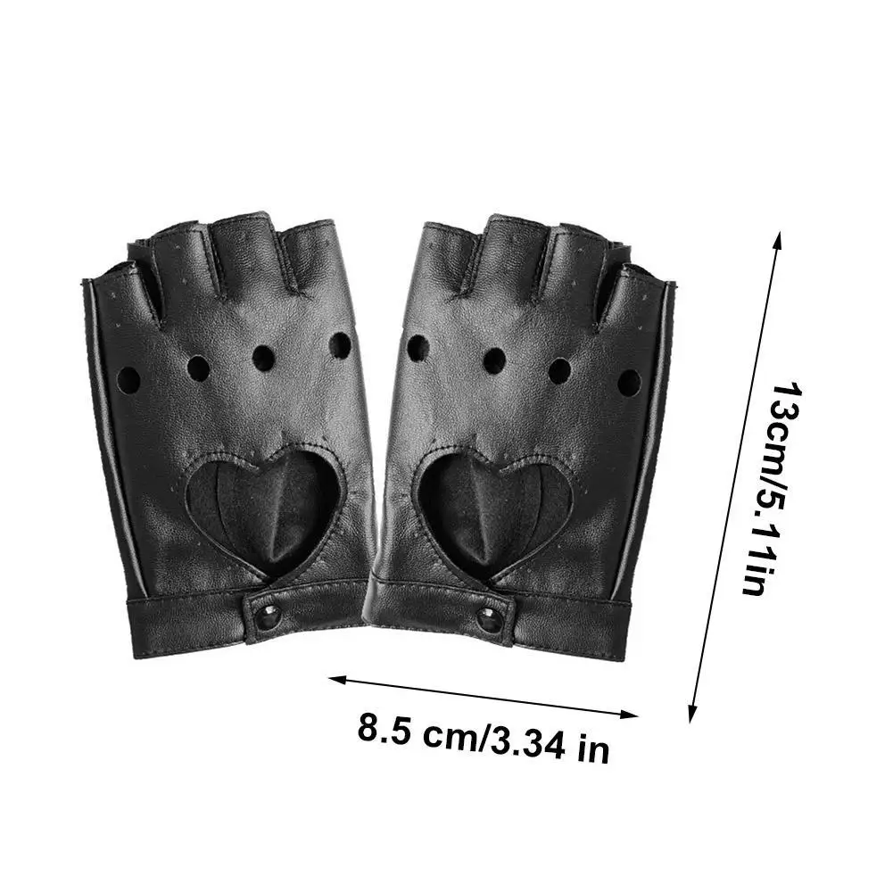 Fashion Half Finger Driving Women Comfortable Gloves PU Leather Fingerless Gloves For Women Black Red White Punk Glove
Fashion Half Finger Driving Women Comfortable Gloves PU Leather Fingerless Gloves For Women Black Red White Punk Glove