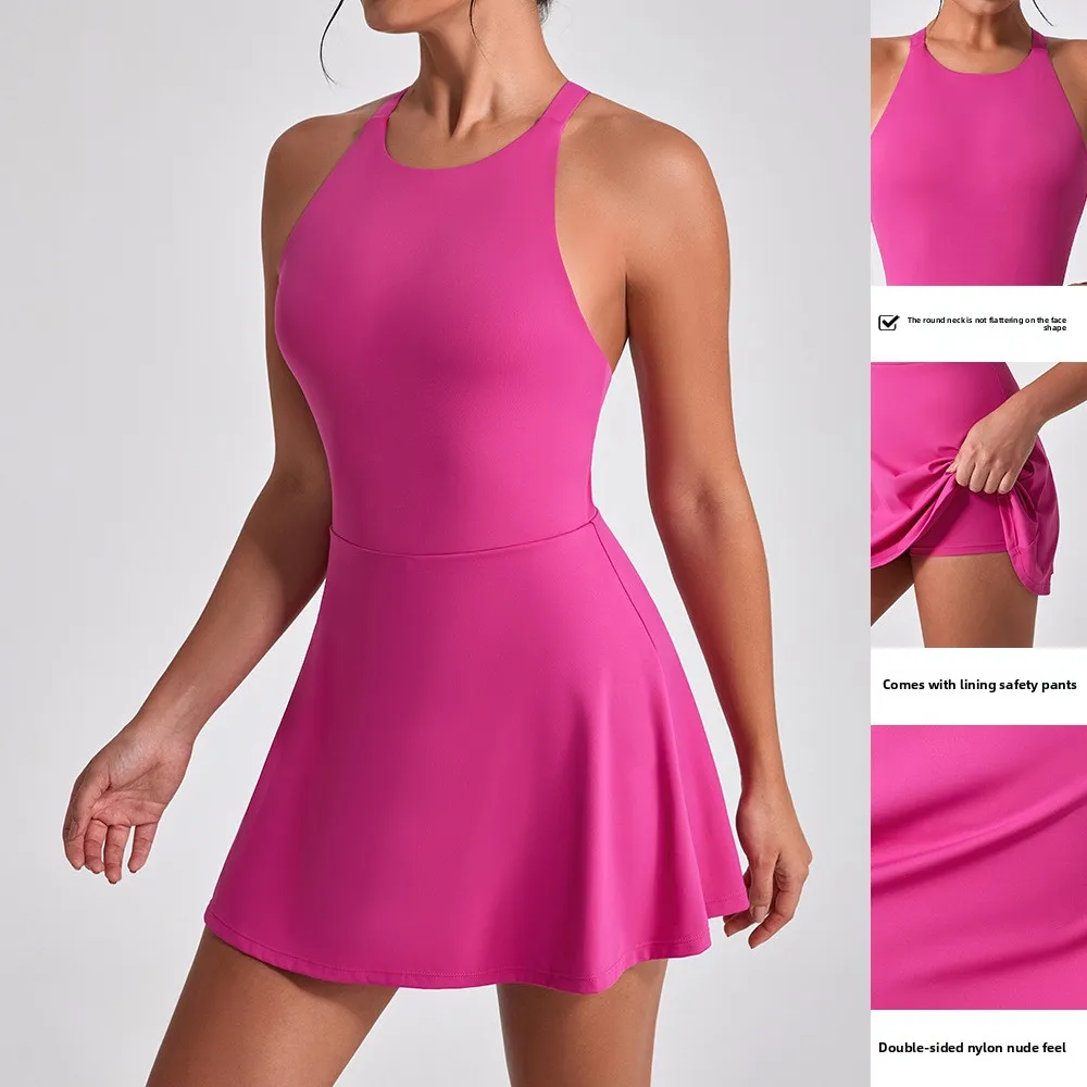 2025 Summer New Arrival High - End Women's Fashion Sports Dress with Slimming Look Quick - drying Tennis Skirt Ideal for Yoga
2025 Summer New Arrival High - End Women's Fashion Sports Dress with Slimming Look Quick - drying Tennis Skirt Ideal for Yoga