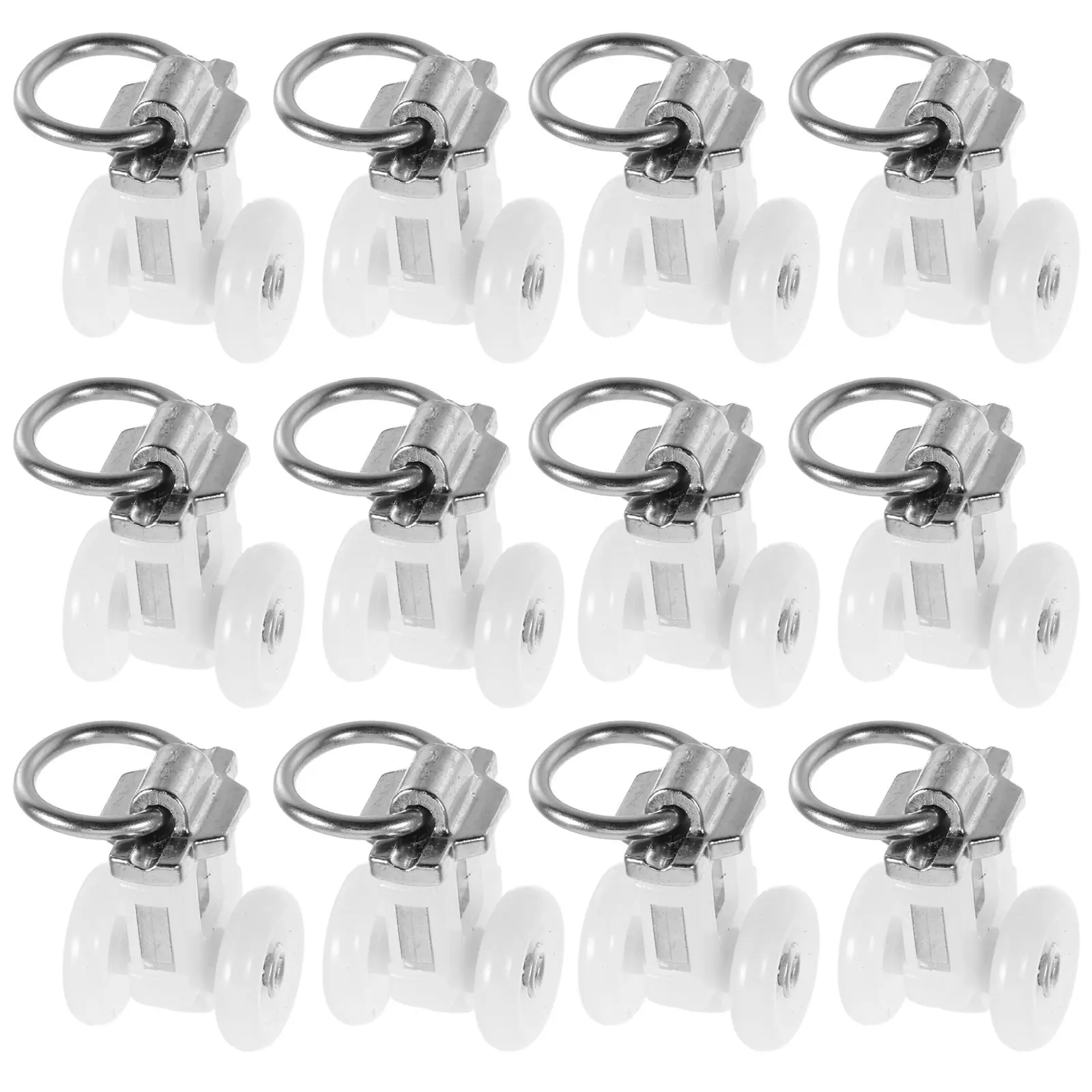30pcs Curtain Track Pulley White Plastic Ceiling Accessories Smooth Sliding Metal Double Wheel Design Great Alloy Build Easy
30pcs Curtain Track Pulley White Plastic Ceiling Accessories Smooth Sliding Metal Double Wheel Design Great Alloy Build Easy