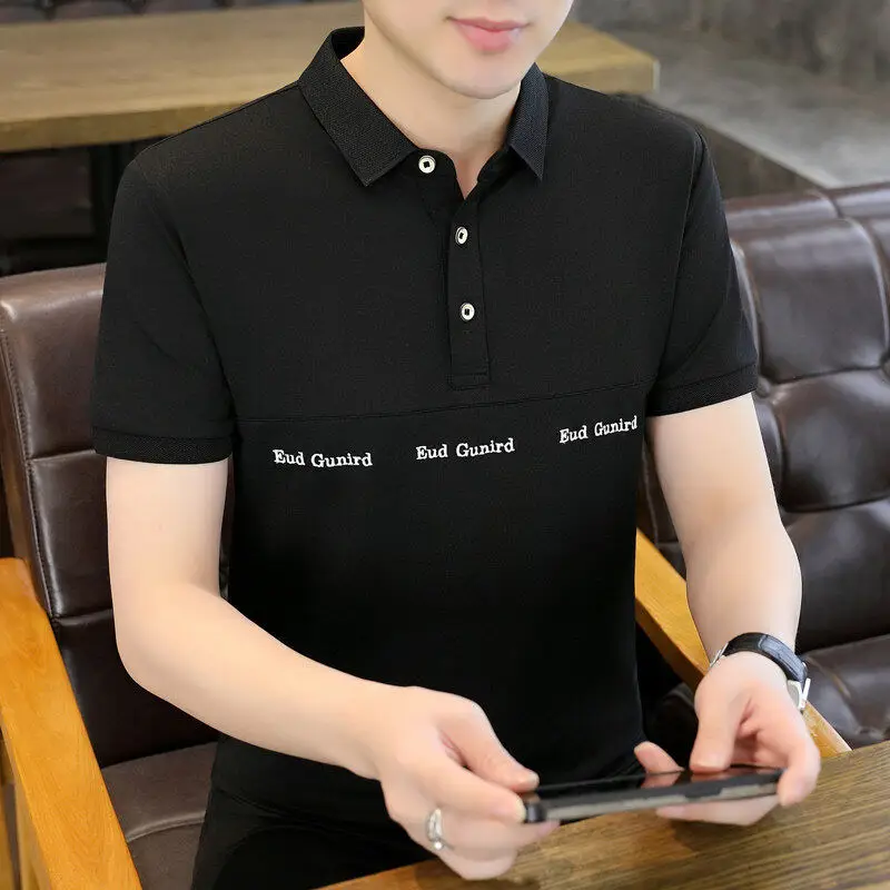 Мужская летняя футболка Paul Sle свободного кроя из тонкой смесовой ткани (хлопок/полиэстер) с воротником-стойкой, модная и повседневная
Мужская летняя футболка Paul Sle свободного кроя из тонкой смесовой ткани (хлопок/полиэстер) с воротником-стойкой, модная и повседневная