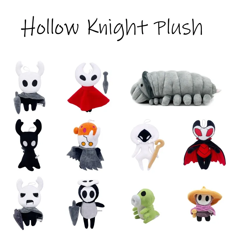 Hollow Knight Plush Toy Game Stuffed Soft Gift Toys for Children Kids Boys Christmas Hollow Knight Plush Figure Doll 2025 New
Hollow Knight Plush Toy Game Stuffed Soft Gift Toys for Children Kids Boys Christmas Hollow Knight Plush Figure Doll 2025 New