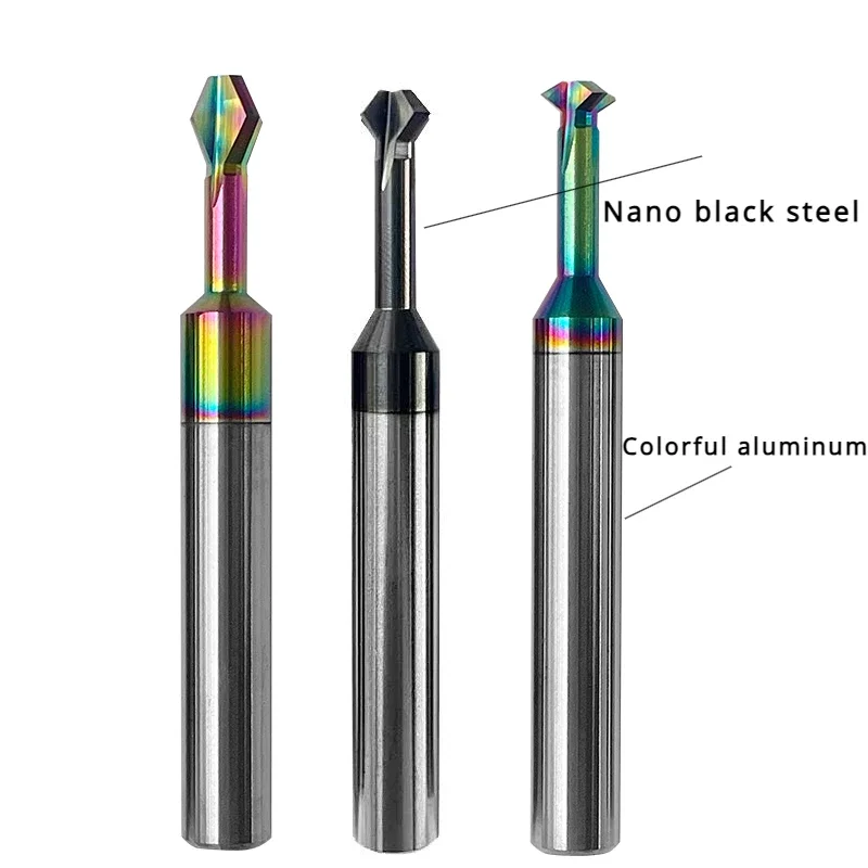 HRC55 Up Down Chamfering Cutter End Mill Shank Milling Cutter 4F Aluminum Tungsten Carbide Router Bit Coated Mini Milling Cutter
HRC55 Up Down Chamfering Cutter End Mill Shank Milling Cutter 4F Aluminum Tungsten Carbide Router Bit Coated Mini Milling Cutter